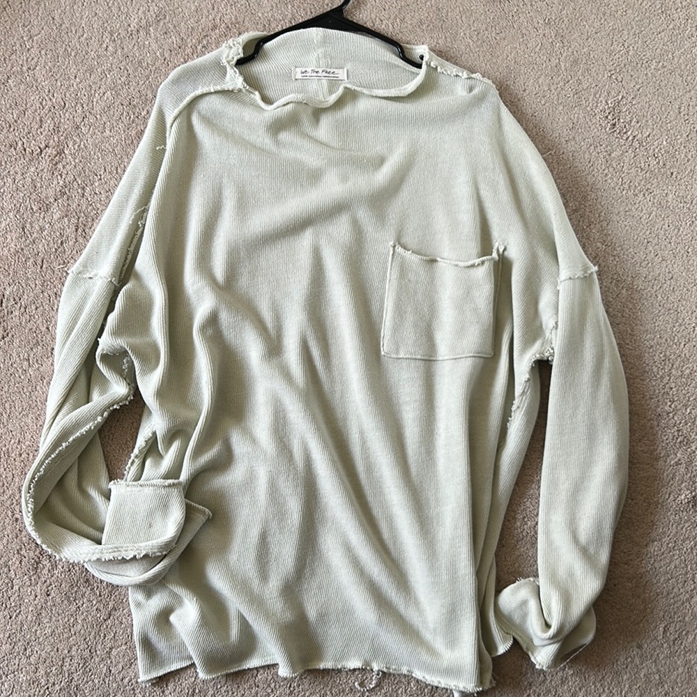 Free People oversized sweater